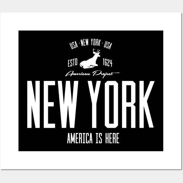 USA, America, New York Wall Art by NEFT PROJECT